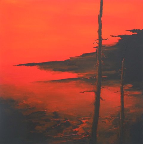 Rote Landschaft